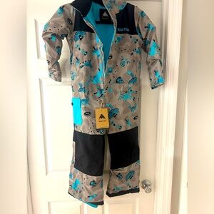 New- Burton One piece Snowsuit for kids